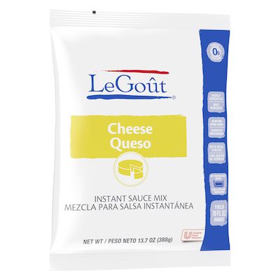LeGout® Instant Sauce Mix Cheese 8 x 13.7 oz - 